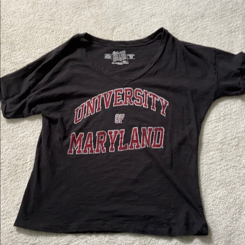 University of Maryland v neck